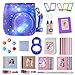 Produktbild Goocor 15 in 1 Instax Mini 9 Kamera Zubehör Set für Fujifilm Instax Mini 9/Mini 8/Mini 8+ Kamera,inklusive Mini 9 Case (Mysteriöse Galaxie 2)