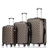 Zwillingsrollen 2066 Hartschale Trolley Koffer Reisekoffer...