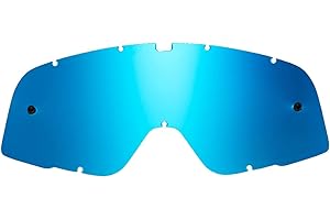 SeeCle Compatible pour 100% Barstow SE-41S225-HZ lentilles de rechange pour masques transparent compatible pour masque 100% Barstow Homme