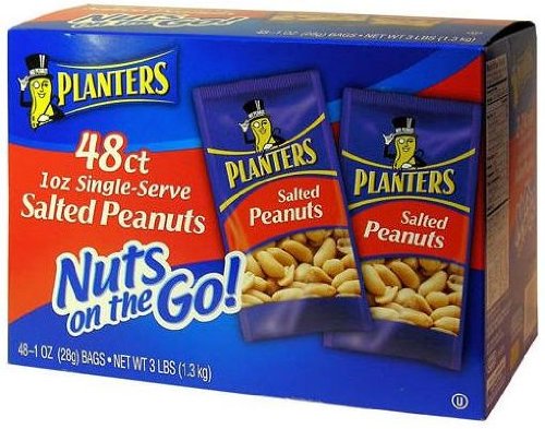 Planters Salted Peanuts - 48/1 oz. bags