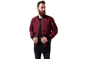 Urban Classics Kurtka m?ska, wielokolorowy (Burgundy/Black 619), 4XL
