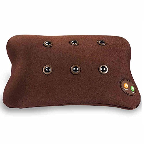 Preisvergleich Produktbild Shiatsu Massagekissen Nackenmassagegeräte Magnetfeldtherapie für Schulter Rücken mit 3D Massageköpfen und Komfortgurt Infrarot Wärmefunktion Masseur Massage im Büro Zuhause Einfach und bequem