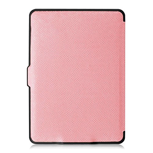Fintie Kindle Paperwhite Hülle – Die dünnste und leichteste Smartshell Case Schutzhülle Tasche mit auto Sleep / Wake für den neuen Kindle Paperwhite 2016 (mit 300 ppi-Display, 6 Zoll, und integrierter Beleuchtung) und alle Modelle von 2012, 2013, 2014, 2015, Rosa - 6