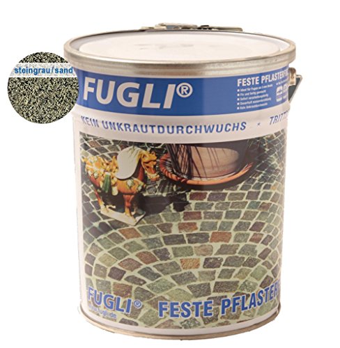 FUGLI FESTE PFLASTERFUGE 12,5 kg FARBE: Steingrau/Sand RESTPOSTEN