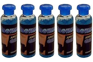 PUREFIT Abgymnic Conductive Gel 5x100ML Conductive Gel for Tens Machines EMC ABS AB Belt Toning Irritation & Fragrance Free Original Contact Gel for Women & Men Perfect for AB Toners & Toning Pads