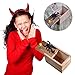 Produktbild Alina Lustiger Scherz Spielzeug Spinnen Eidechsen Zentipde Holz Mini Insekt Streich Box Scare Überraschung Box Spider Stürz Scare Box, Pop Out Spinnen Hölzerne Spider Steigbox Koffer Gag Spielzeug