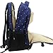 Damero Travel Nappy Changing Backpack with Changing Pad (Blue with dots)