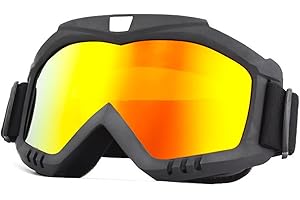 MUSELK Lunettes de ski, de snowboard, de ski, anti-buée, de protection UV, pour activités de plein air, ski, cyclisme, snowboard, randonnée, protection des yeux, unisexe