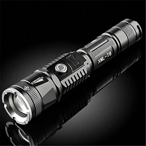 USB Aufladung Zoombar Taschenlampe LED USB-Ladefunktion Lamp Ladekabel Flashlight - 5