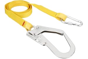 YUUGAA Cinturón de Seguridad para Trabajo aéreo, Montañismo al Aire Libre Escalada Techado Techadores Cinturón de Seguridad para Trabajo aéreo Arnés de protección Equipo de Gancho