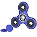 Price comparison product image Blue & Black Tri-Spinner Brass Toy Hand Spinner Bar Anti-Stress Autism Children Adult