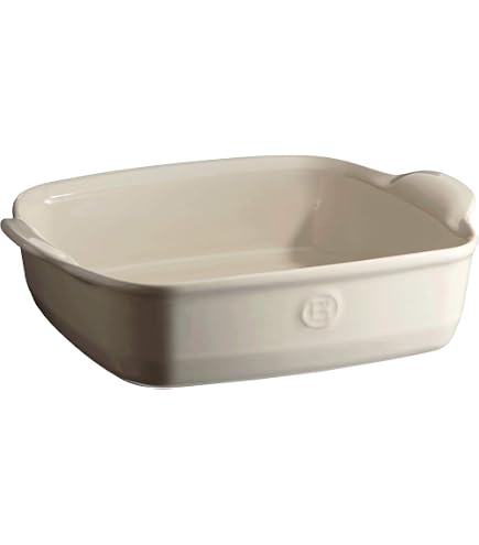 Emile Henry Moule à Clafoutis Corolle Grand Cru – Céramique HR Rouge Iconique 26,5 Cm, Fabriqué En France