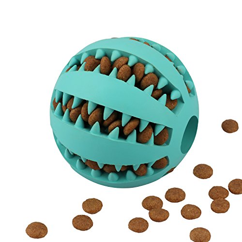 MixMart-Natural-Rubber-Dog-Toy-Balls-26in-with-Minty-Scent-2-Pack-Grass-GreenMint-Green