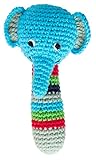 Handmade Baby Rassel Greifling gehäkelt Dschungel