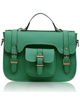 TrendStar Heißer Verkauf Unisex Konstrukteur Schultaschen Kunstleder Büroarbeit College Messenger Umhängetaschen