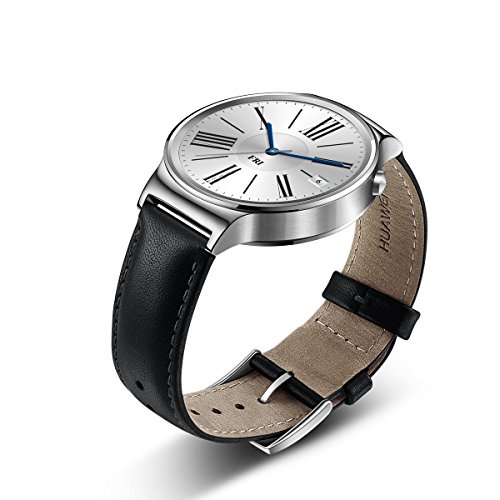 Huawei 4 GB Classic Watch with Leather Bracelet - Silver