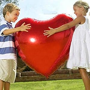 Globo Corazón Rojo XXL Helio