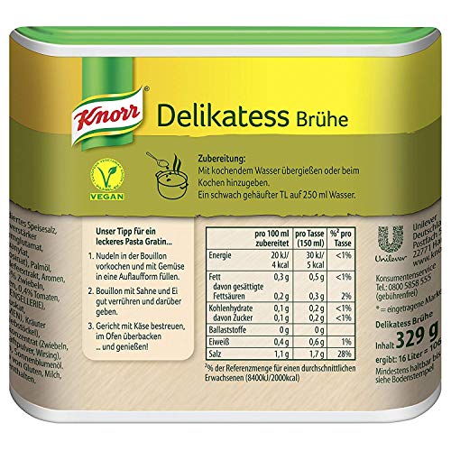 Knorr Delikatess Brühe Dose 16 Liter
