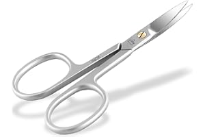 INSTRUMENTENRW Ciseaux à ongles professionnels avec surface de coupe incurvée extra tranchante pour raccourcir avec précision les ongles des doigts et des orteils 9 cm en acier inoxydable