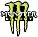 Produktbild Aufkleber wählbar Adhesivo Sticker für Auto und Motorrad Monster Energy 5 10 X 10 cm Aufkleber Autocollant