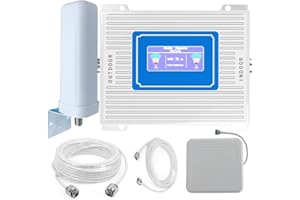 AYISSMOYE 4G 2G 800mhz 1800 MHz Amplificateur de Signal pour téléphone Portable Répéteur 70dB Répéteurs de Signal Mobile Banda 20 Band 3 800 1800 MHz