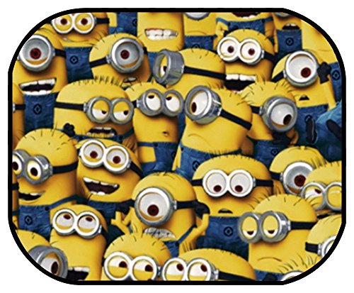 Minions Sonnenschutz fürs Auto (2 Stk.) Sonnenblende MN9686