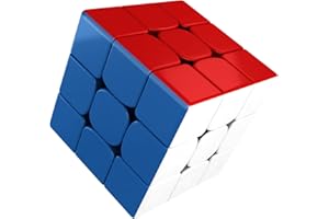 EACHHAHA Cubo de Velocidad magnético 3 x 3, MOYU RS3M,Cubo mágico, Profesional, Suave, Alta tolerancia a Errores, Adecuado para el Entrenamiento Antes del Juego, Juego Diario y Regalo de cumpleaños