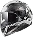 Produktbild LS2 FF320 Stream EVO Hype Doppelvisier Motorradhelm Integralhelm Sturzhelm Helm Schwarz/Weiß/Titanium XS(53-54cm)