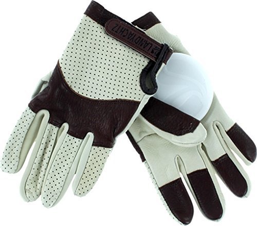 Preisvergleich Produktbild Landyachtz Burley Slide Gloves [Large] Khaki / Brown by Landyachtz