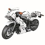 Con funciones Modbrix Técnica Moto rennmaschine construcción Juguete 446 Piezas