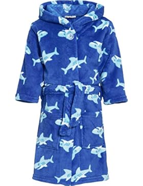 Playshoes Fleece-Bademantel Hai