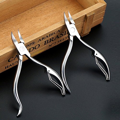 Uwild® Nagelzange – Nagelschneider – Kopfschneider,Fußnagelzange für tief eingewachsene Nägel – Edelstahl Nagelzange für starke Fußnägel Nagel Schere Für Fingernägel - 2