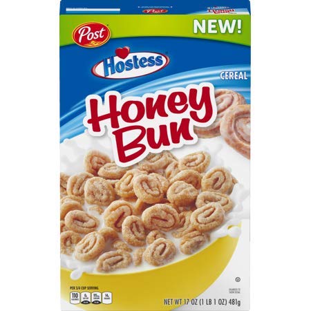 Hostess Honey Bun Cereal Post (Pack of 2)
