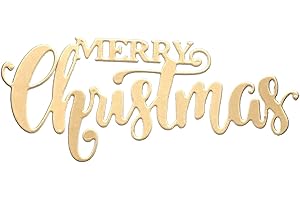 BENOON Fustelle per scrapbooking, stampi fai da te, con scritta in lingua inglese "Merry Christmas", in acciaio al carbonio, per goffratura, per biglietti di auguri