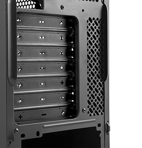 Nox Coolbay SX midi-tower schwarz Box-Computer (midi-tower PC 1 x 120 mm x 120 Stahl SECC 1 mm weiß) - 12