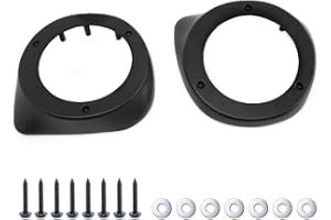 Motorcykel 6,5" Underbensvärmare Ventilerad Kåpa Högtalaradapter Pods För Harley Touring Electra Street Glide 1996-2022