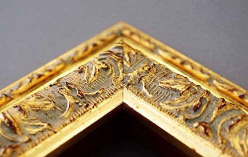 Spiegel Wandspiegel Badspiegel Flurspiegel Garderobenspiegel – Über 200 Größen – Rom Gold 6,5 – Größe des Spiegelglases 80 x 100 – Wunschmaße auf Anfrage – Antik, Barock - 5