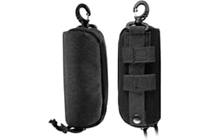 Bnineteenteam etui na okulary Molle torba na okulary odporne na wstrząsy miękka taktyczna torba na okulary przeciwsłoneczne na zewnątrz, torba na okulary przeciwwstrząsowe