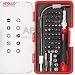Produktbild Apollo 58-teiliges Elektronik-Bit-Set (Reparatur von Mobiltelefonen, Iphone, Macbook Air & Pro, PDA, PC, Laptops, LCD Bildschirmen, Tablets, Uhren, Nintendo, Game Boy, PS2, xBox und mehr...)