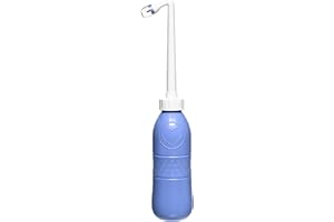 FIRST DAYS MATERNITY SUPPLIES First Days Maternity Maxi Peri Bottle, Portable Peri Bottle for Maximum Postpartum Soothing, Perfectly Angled Head, Versatile, Durable, BPA-Free, 650 ml Capacity, Dark Blue