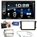 Produktbild Kenwood DDX-4018DAB Bluetooth Moniceiver CD DVD MP3 DAB+ USB AOA2.0 iPhone Spotify Control DAB+ Autoradio Einbauset für Beetle Jetta Sharan T5