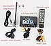 Price comparison product image KUNFINE HDTV Car DVB-T2 DVB-T MULTI PLP Digital TV Receiver automobile DTV box With 4 Tuner Antenna