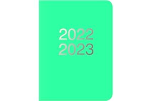 Letts of London Dazzle A6 Day to a Page 22.23 Academic Diary - Turquoise