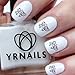 Happy Wedding Day Married Couple - Nail Decals by YRNails