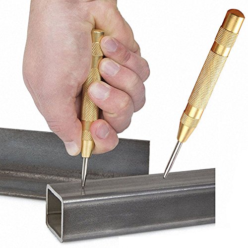 muitobom 12,7 cm geladen Markieren Beginnend Löcher Werkzeug Automatische Center Pin Punch Strike Spring - 5