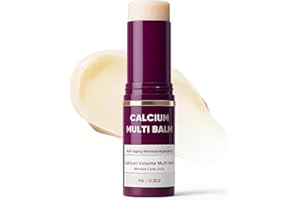 VOKKRV Cemenrete Calcium Multi Balm, Anti-Aging & Firming Korean Skincare Stick, Volumen-Faltenkernstift, Wrinkle Bounce Multi Balm, Multi Kollagen-Feuchtigkeitsstift, für Augen, Hals, Gesicht (1)
