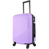 Gen&eacute;rico Cabin Suitcase ABS 55x35x20 cm with 4 Wheels 360&deg; Rotation, Safety Lock, Telescopic Handle | Lightweight Hand Luggag