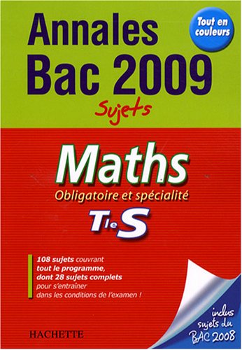 Annales : Maths Tle S