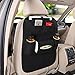 Ezip Black Car Organizer Storage Bag Back Seat Box Organizer Holder Cover Backseat Pockets Books Phone Auto Stowing Tidying Accessories For Isuzu D-Max V-Cross RS.499.00