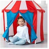 IKEA 724165100589 CIRKUSTALT &Ccedil;adır, &Ccedil;ocuklar i&ccedil;in, &Ccedil;ok Renkli